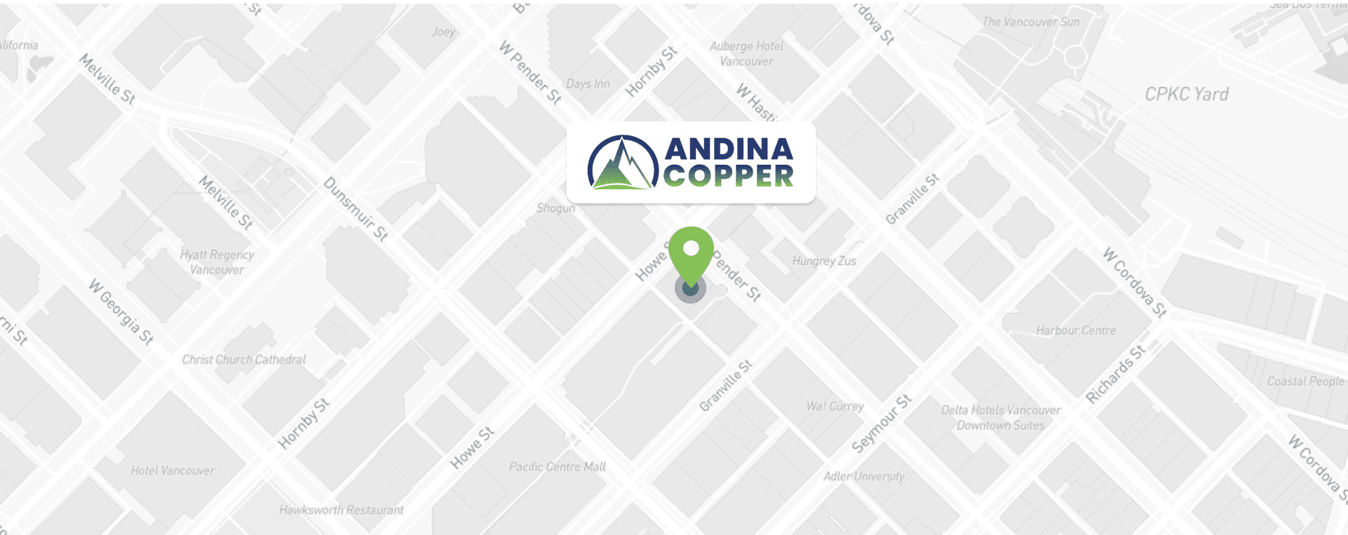 andina address map